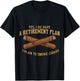 Cigar Smoker My Retirement Plan Is Smoking Cigars T-Shirt - T-Shirt | Black