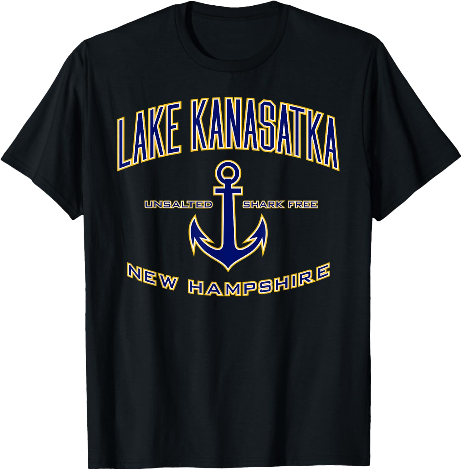 Lake Kanasatka NH T-Shirt - T-Shirt | Black