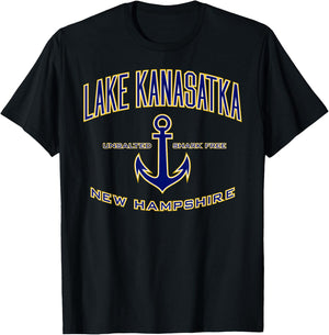 Lake Kanasatka NH T-Shirt - T-Shirt | Black