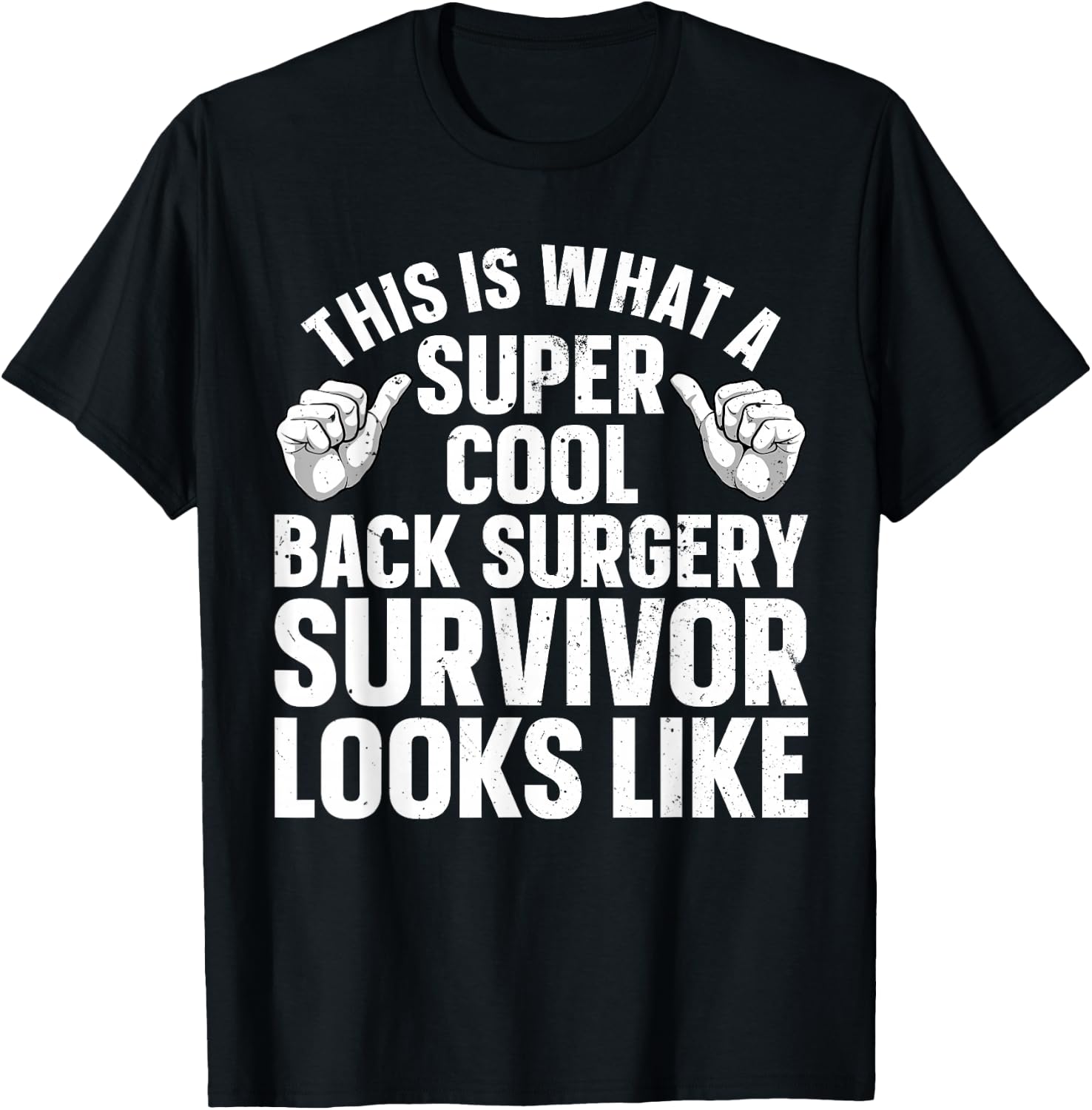 Back Surgery Recovery Design Women Post Back Surgery T-Shirt - T-Shirt | Black