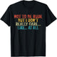 Funny Not To Be Rude But I Don't Really Care Like At All T-Shirt - T-Shirt | Black