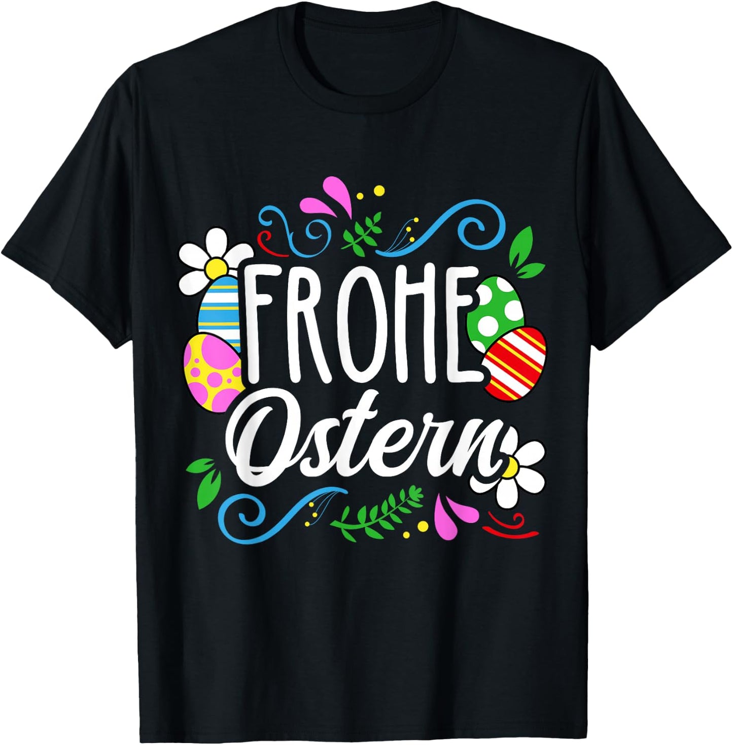 Oster T Shirt Osterhase Spruch Hasen Kostüm Ostern Geschenk T-Shirt - T-Shirt | Black