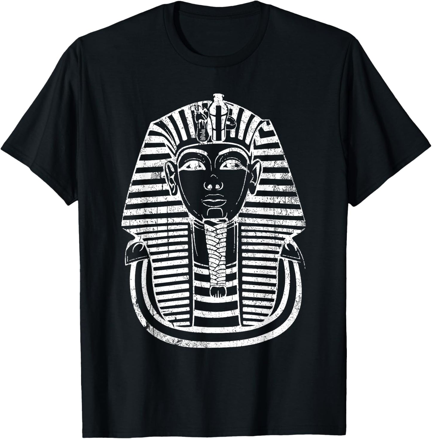 Ancient Egyptian pharaoh king - King Tut Tutankhamun T-Shirt - T-Shirt | Black