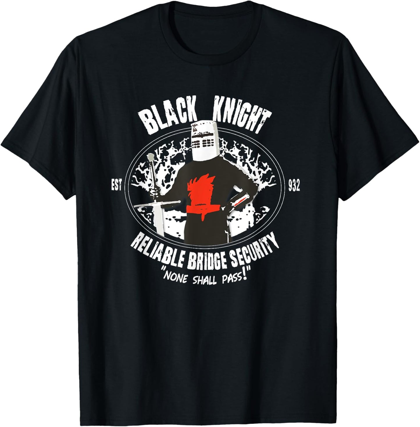 Cool - Black Knight Bridge Security T-Shirt - T-Shirt | Black