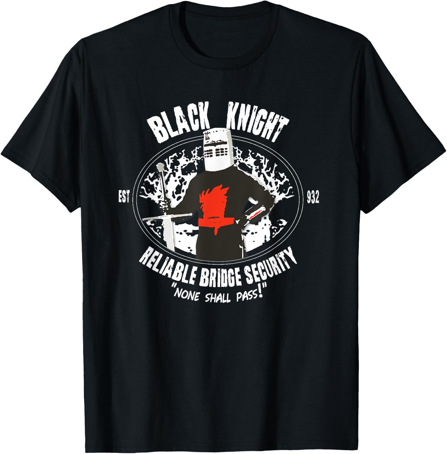 Cool - Black Knight Bridge Security T-Shirt - T-Shirt | Black