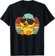 Cool Duck Retro Duck Lover Men Women Boys Girls Kids T-Shirt - T-Shirt | Black