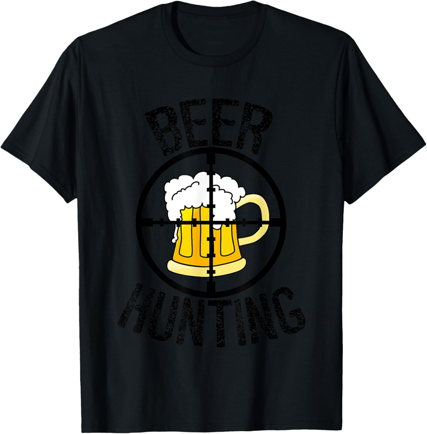 Beer Hunting T-Shirt - T-Shirt | Black