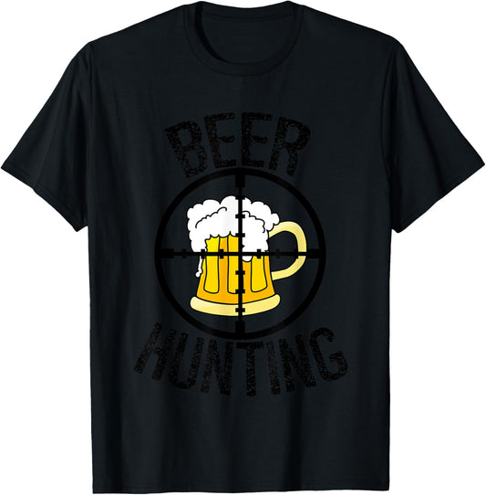 Beer Hunting T-Shirt - T-Shirt | Black