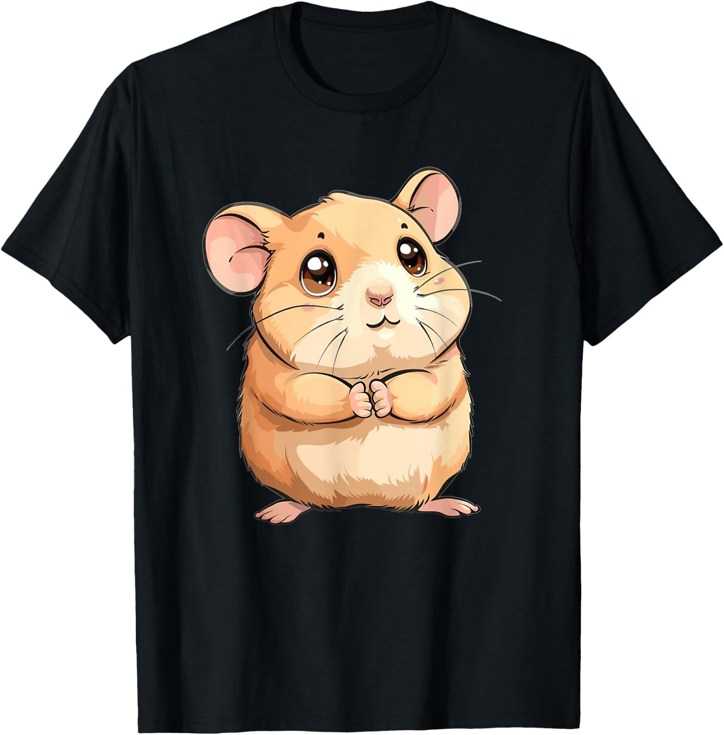 Cute Hamster I Kids Hamster T-Shirt - T-Shirt | Black