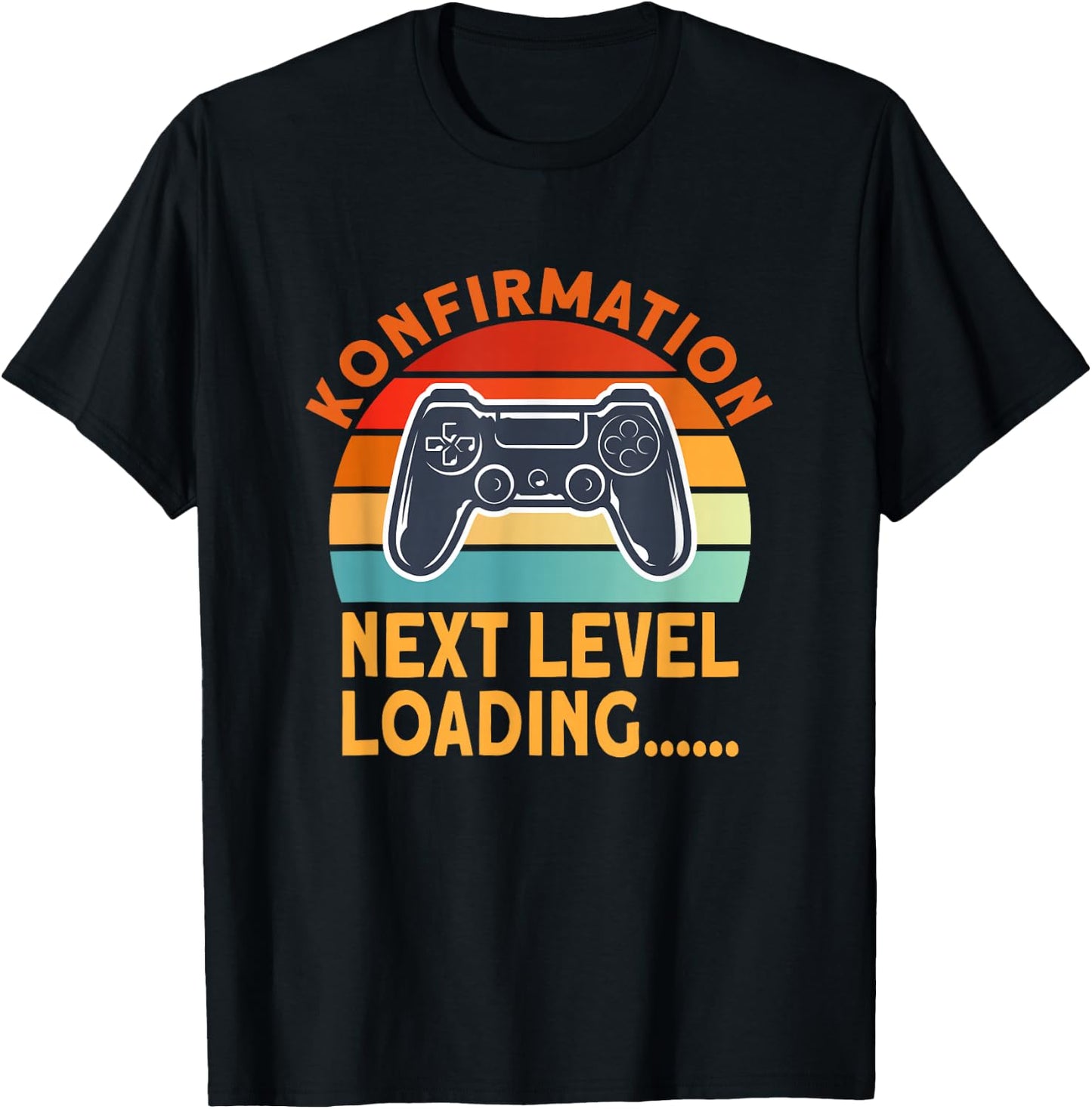 Jugendliche Konfirmation Outfit Mädchen Jungen T-Shirt - T-Shirt | Black