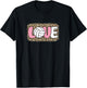 Love Volleyball Cute Volleyball Player Women Girls T-Shirt - T-Shirt | Black