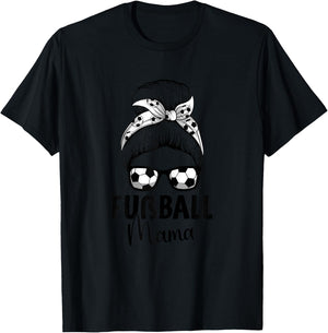 Football Mama Women's T-Shirt - T-Shirt | Black
