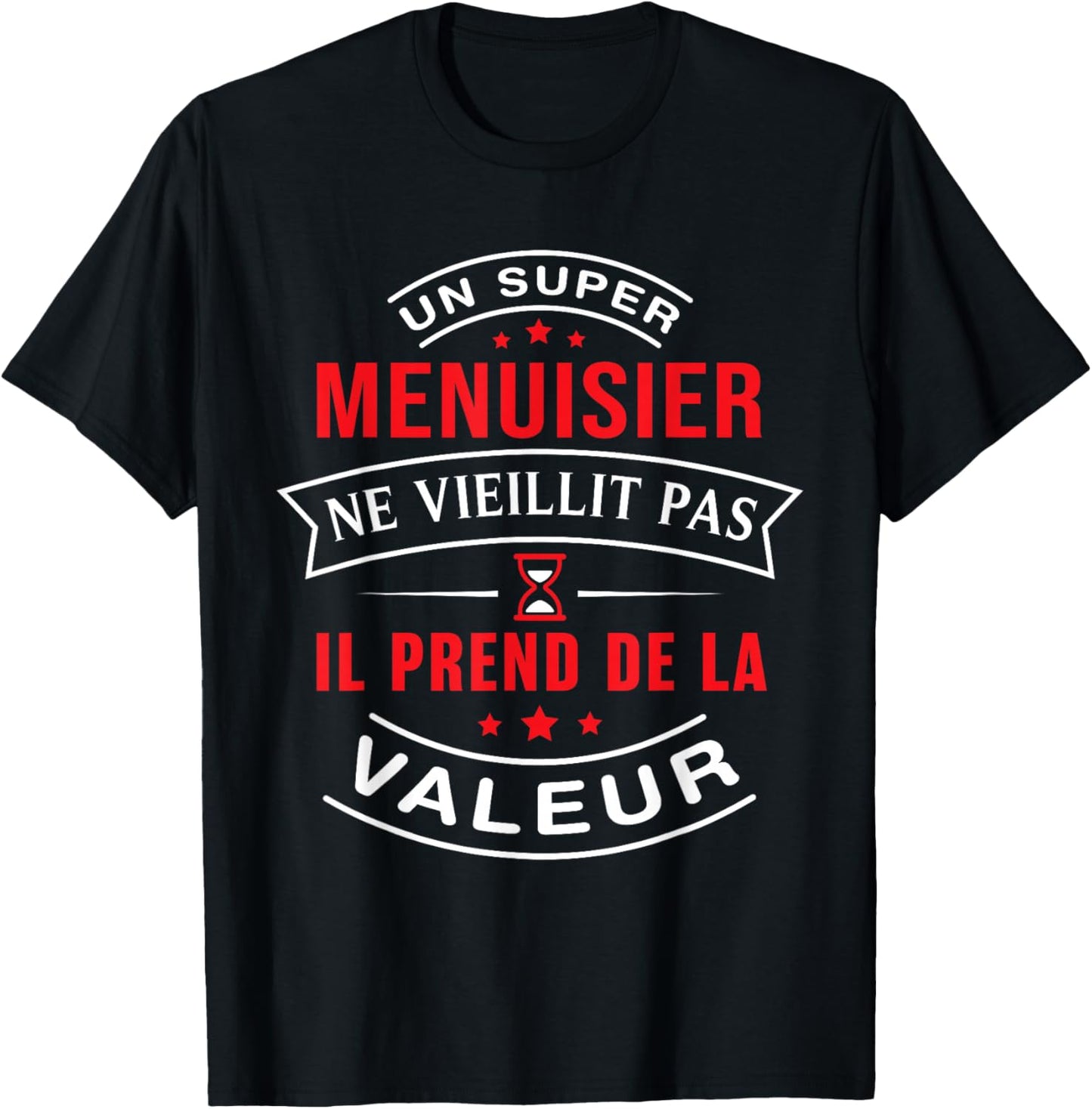 A Super Carpenter Does Not Age Gift Carpenter , Black, S T-Shirt - T-Shirt | Black