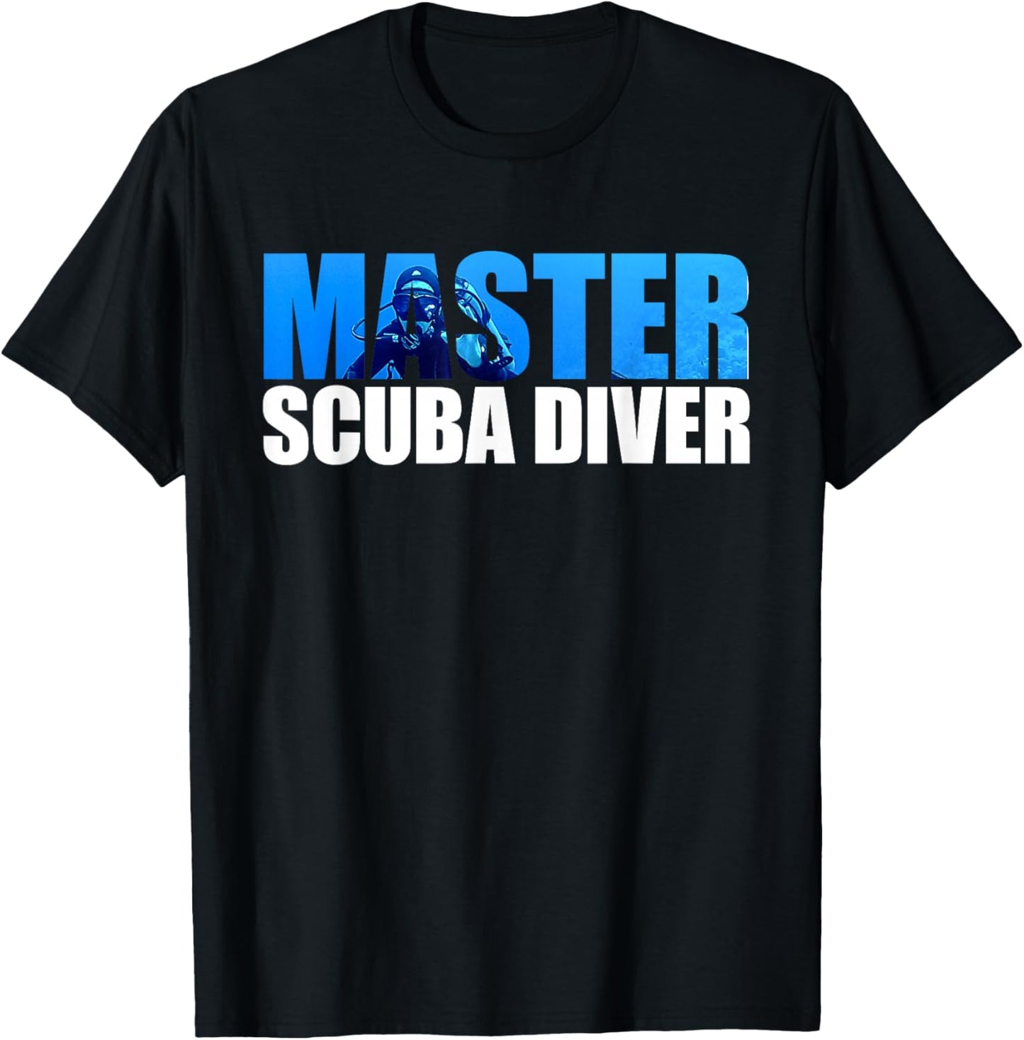 Master Scuba Diver for Dive Addicts T-Shirt - T-Shirt | Black