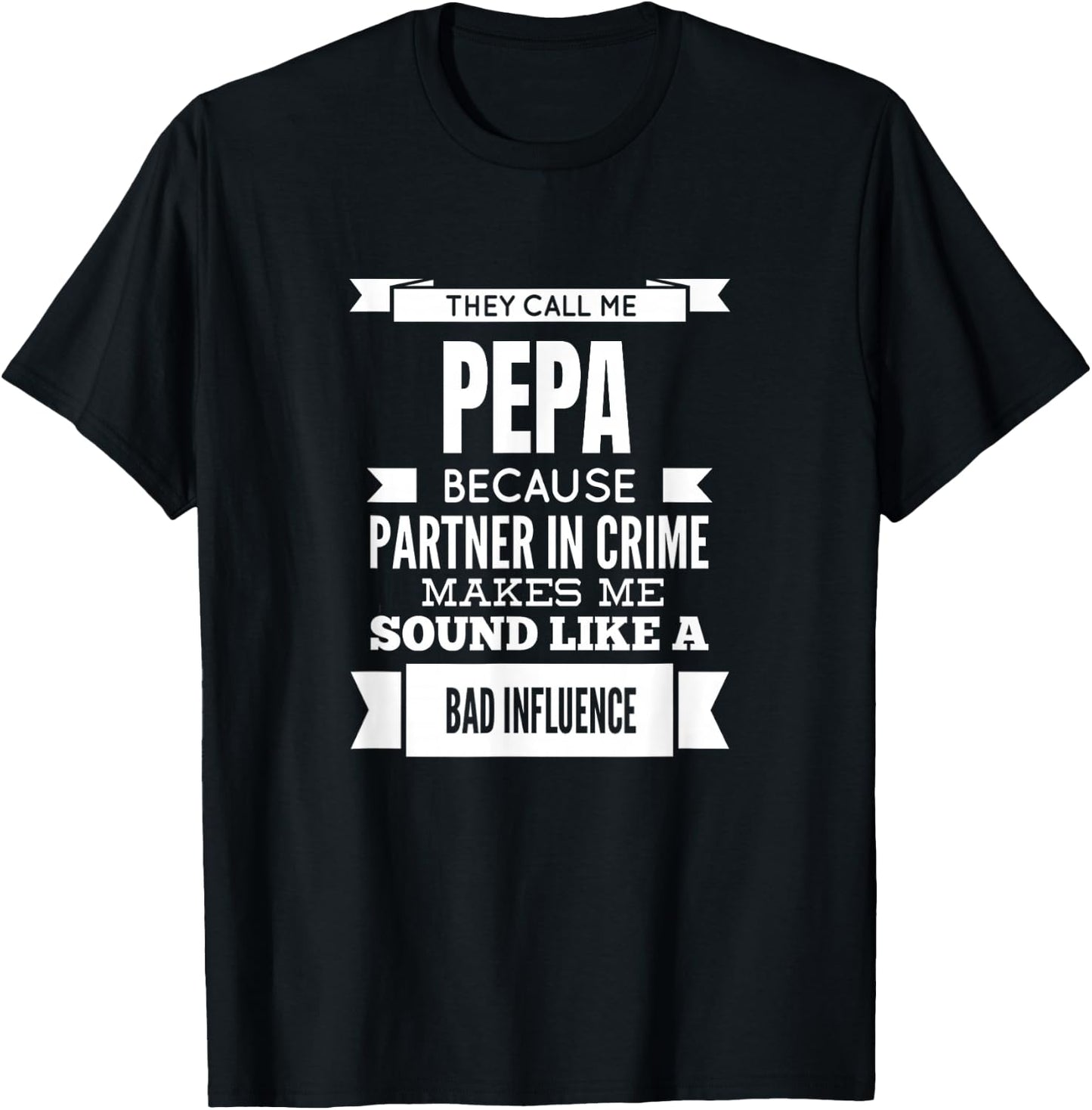 They Call Me Pepa Special Grandpa T-Shirt - T-Shirt | Black