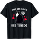Girl Loves Tuxedo Cat Mom Tuxedo Cat Owner Tuxedo Cat Lover T-Shirt - T-Shirt | Black