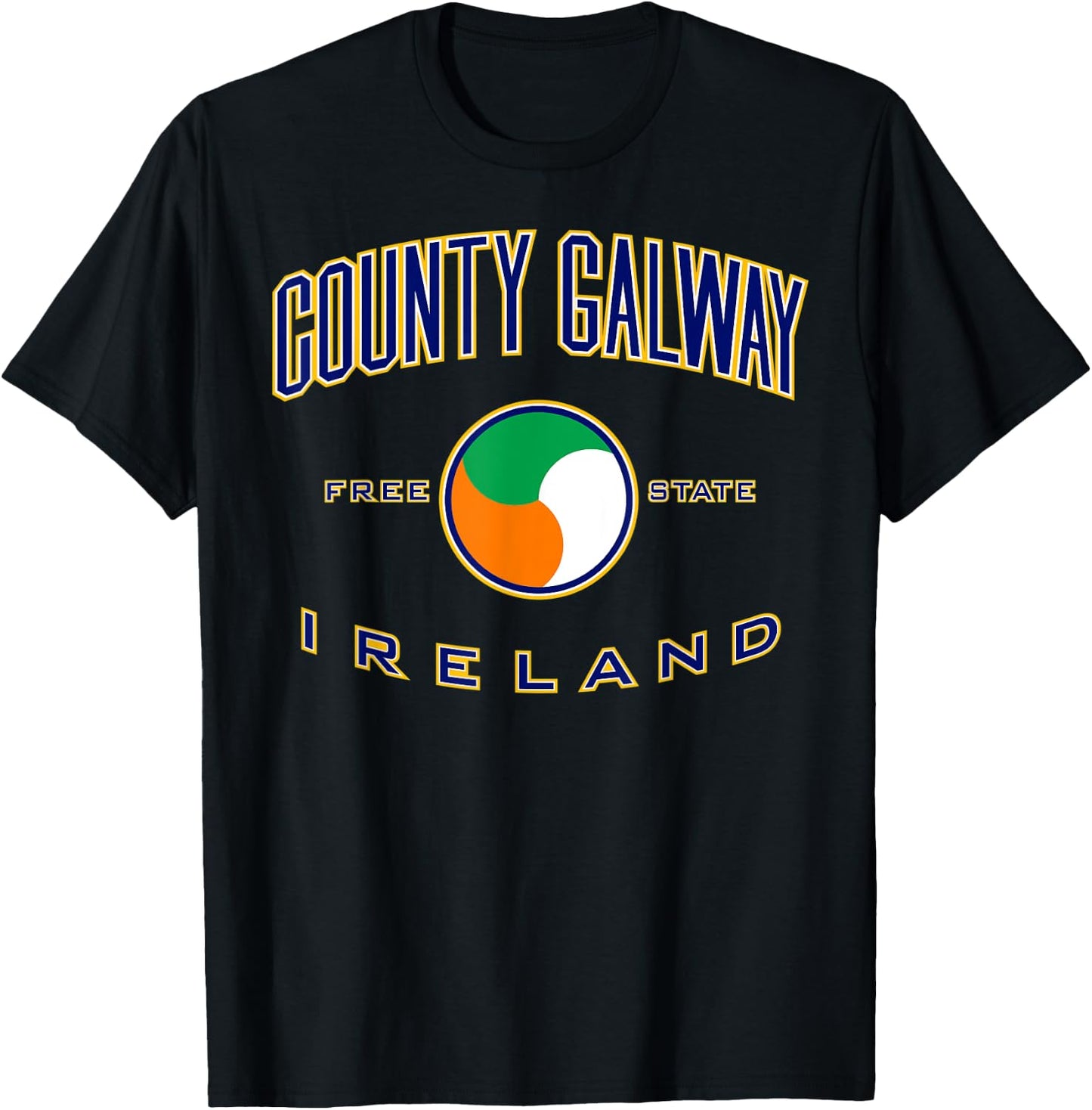 County Galway Irland für Damen und Herren T-Shirt - T-Shirt | Black