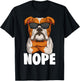 English Bulldog Dog Kids Boys Girls T-Shirt - T-Shirt | Black