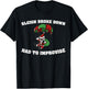 Funny African American Santa Ugly Christmas T-Shirt - T-Shirt | Black