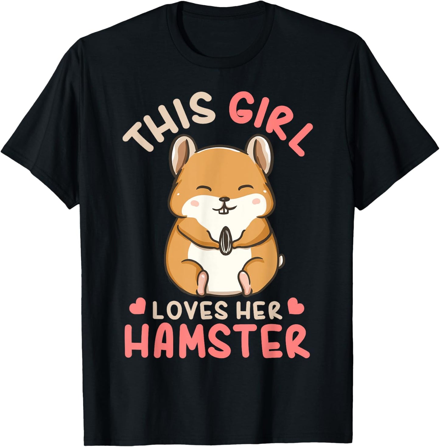 Hamster Lover Gift T-Shirt - T-Shirt | Black
