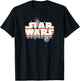 Star Wars Pride Rainbow Logo Rebel Symbol and X-Wing Fighter T-Shirt - T-Shirt | Black