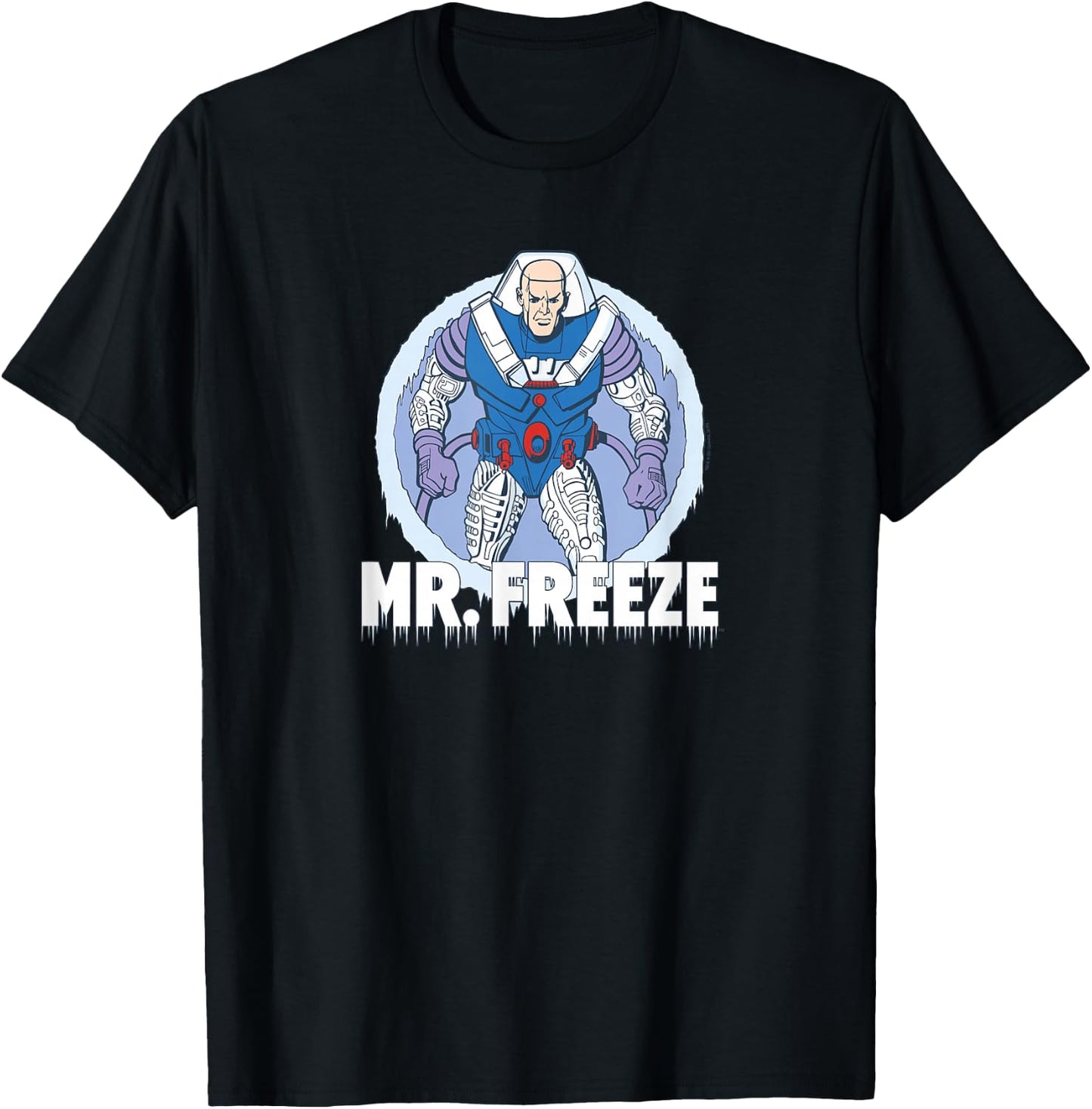 Batman Mr Freeze T-Shirt - T-Shirt | Black