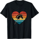 Retro Hobby Horse Lover T-Shirt - T-Shirt | Black