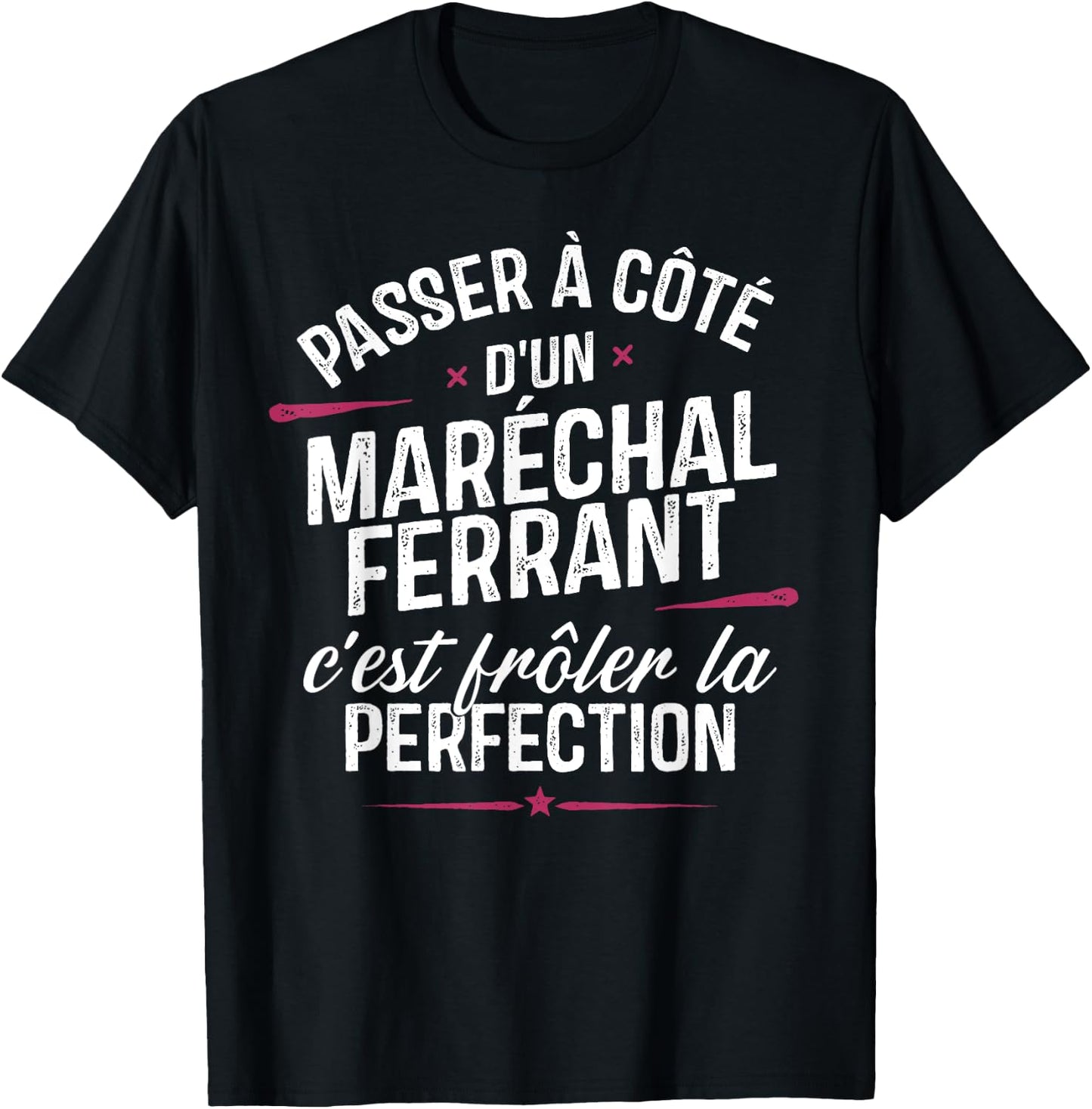 Farrier Funny Work Gift Man Farrier T-Shirt - T-Shirt | Black