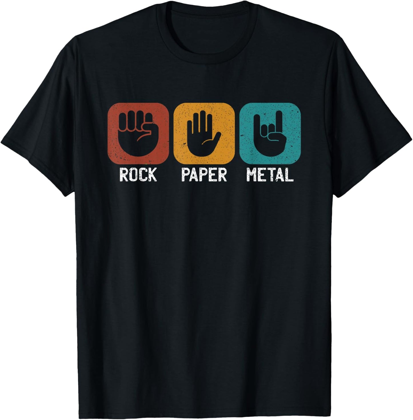 Heavy Metal Music - Rock ON T-Shirt - T-Shirt | Black