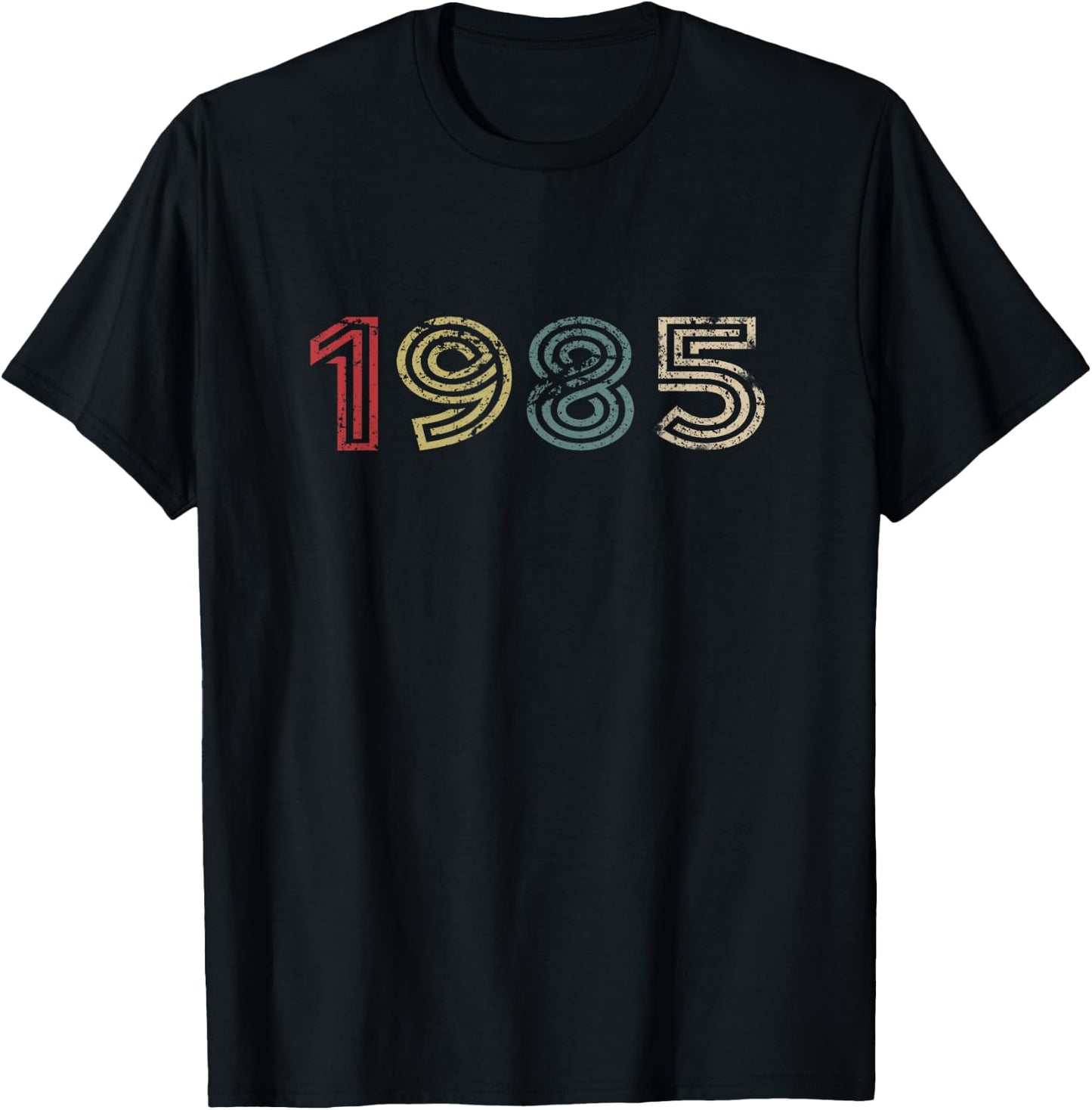 Vintage 1985 Cool 40 Year Old Bday Men Women 40th Birthday T-Shirt - T-Shirt | Black