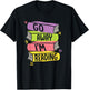 Go Away Im Reading Book Literature T-Shirt - T-Shirt | Black