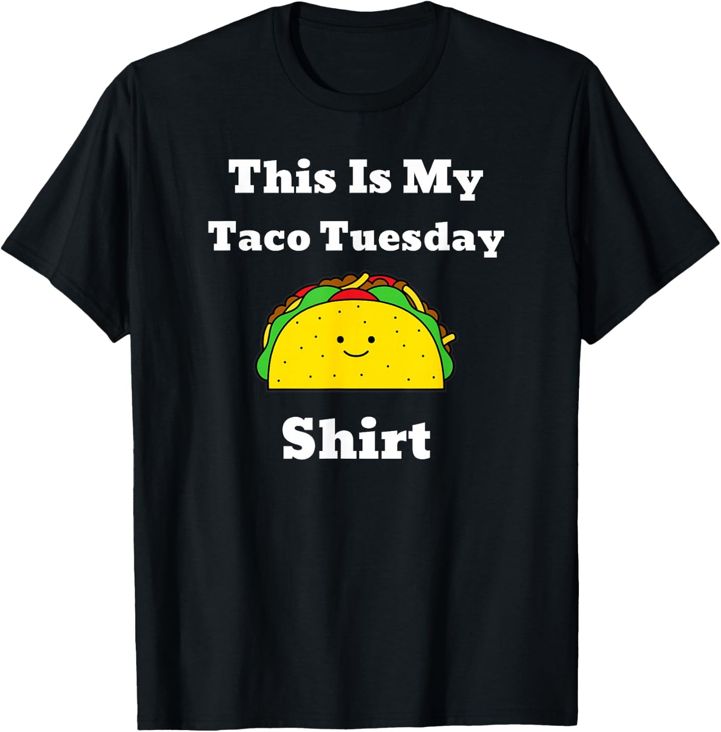 This Is My Taco Tuesday Shirt T-Shirt - T-Shirt | Black