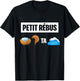 Petit Rébus Humour Rigolo Nid Queue ta mer Femme Homme T-Shirt - T-Shirt | Black