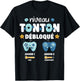 Unlocked Tonton Level Announcement Pregnancy Tonton Geek , Black, S T-Shirt - T-Shirt | Black