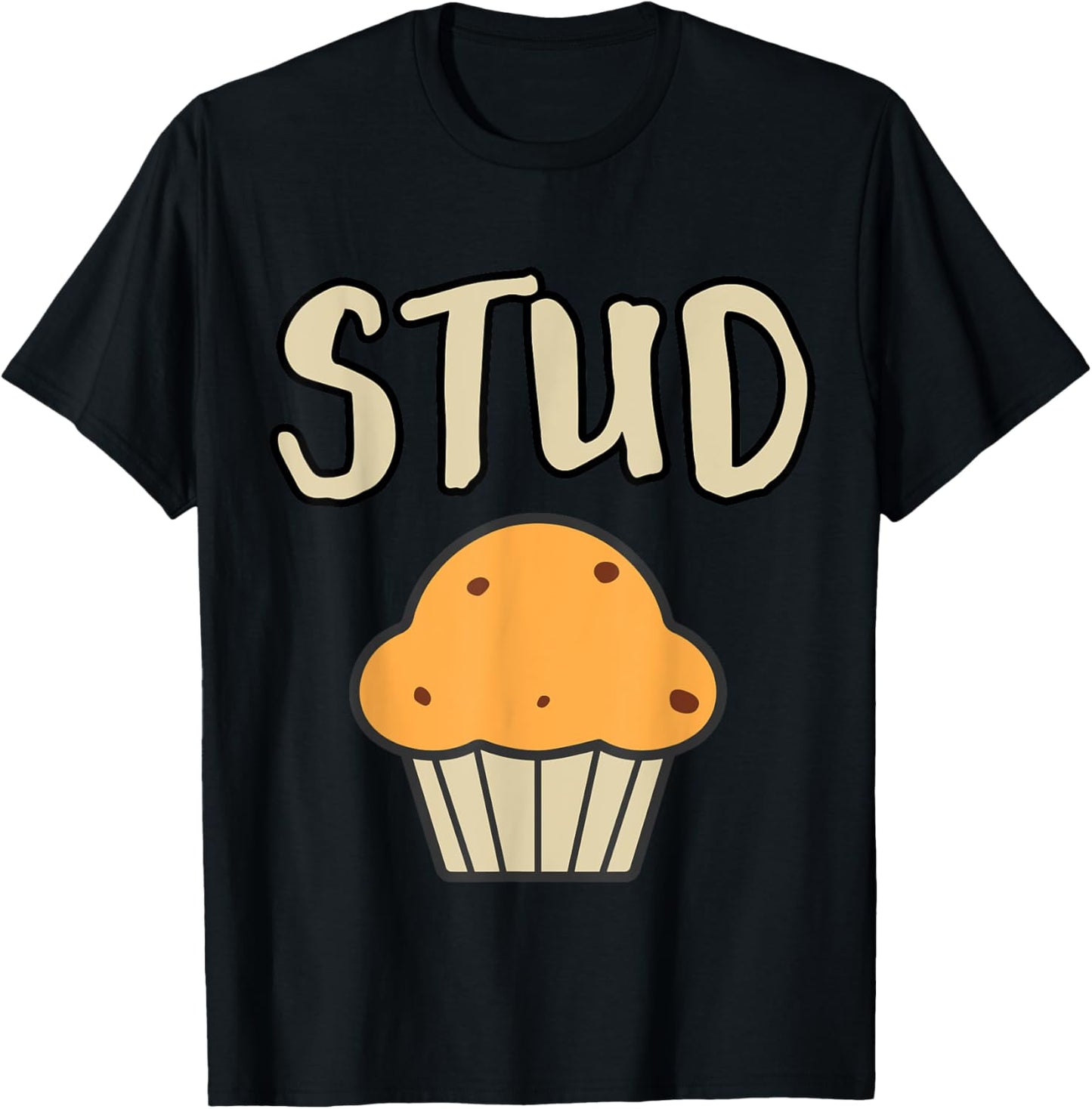 Stud Muffin T-Shirt - T-Shirt | Black