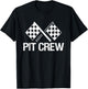 Pit Crew for Racing Car Parties Small T-Shirt - T-Shirt | Black