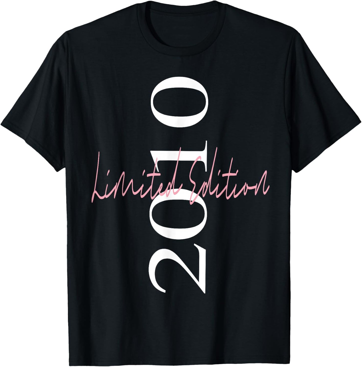 Limited Edition 2010 Birthday 2010 Born 2010 Vintage T-Shirt - T-Shirt | Black