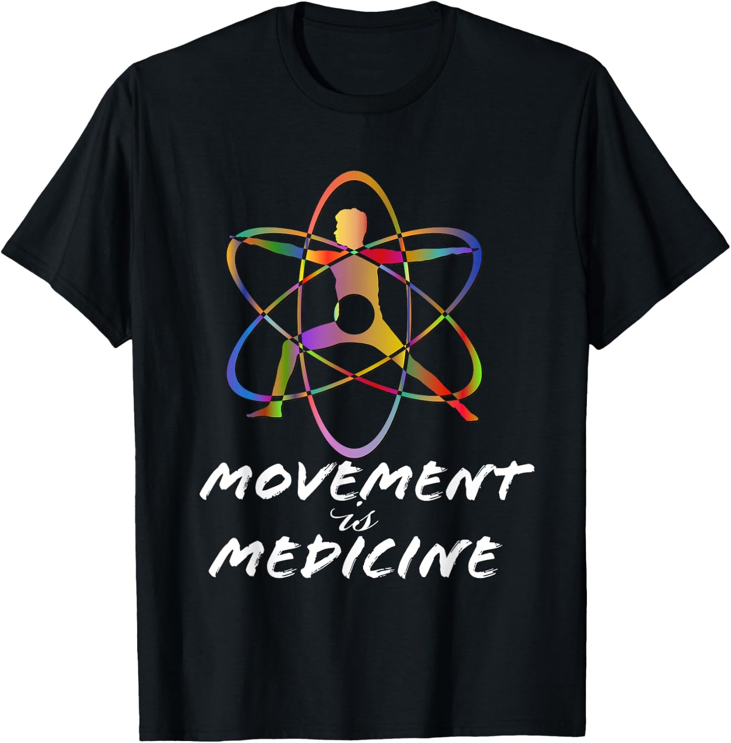 Movement is Medicine. Sports Medicine. Exercise design. T-Shirt - T-Shirt | Black