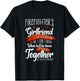 Funny Firefighter's Girlfriend Fireman -Adults Black 3X-Large Classic Fit Short Sleeve T-Shirt - T-Shirt | Black