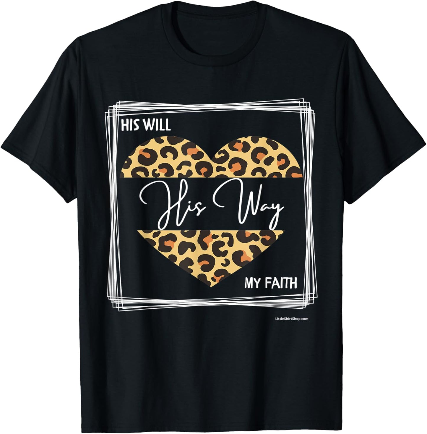 My Faith. Christian Church God Jesus Bible Verse T-Shirt - T-Shirt | Black