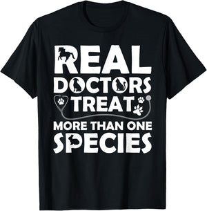 Cool Veterinarian Design Women Veterinary Pet Doctor T-Shirt - T-Shirt | Black