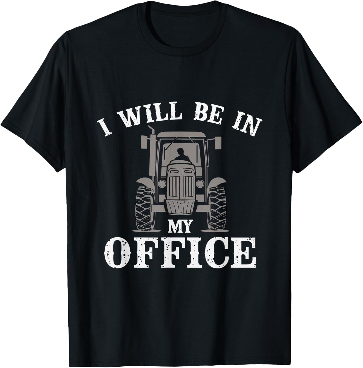 I Will Be In My Office T-Shirt - T-Shirt | Black
