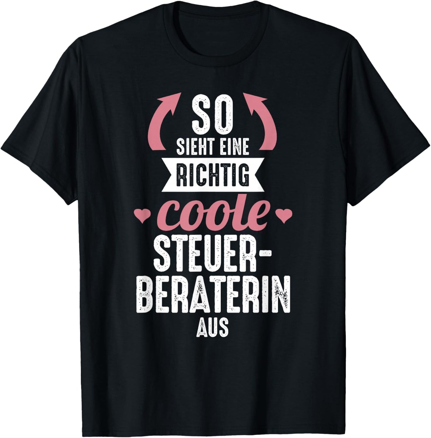 So sieht coole beste Steuerberaterin aus Geschenk Steuern , black T-Shirt - T-Shirt | Black