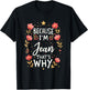 Women Because I'm Jean That's Why Woman T-Shirt - T-Shirt | Black