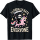 I Literally Hate Everyone T-Shirt - T-Shirt | Black