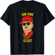 Funny Kim Jong Il North Korea - Kim Jong Illest - -Adults, Kids - Black - Cotton Blend - Short Sleeve - Classic Fit T-Shirt - T-Shirt | Black