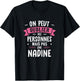 Woman Humor Girlfriend Personalized Gift BFF Name Nadine , Black, Female X-Small T-Shirt - T-Shirt | Black