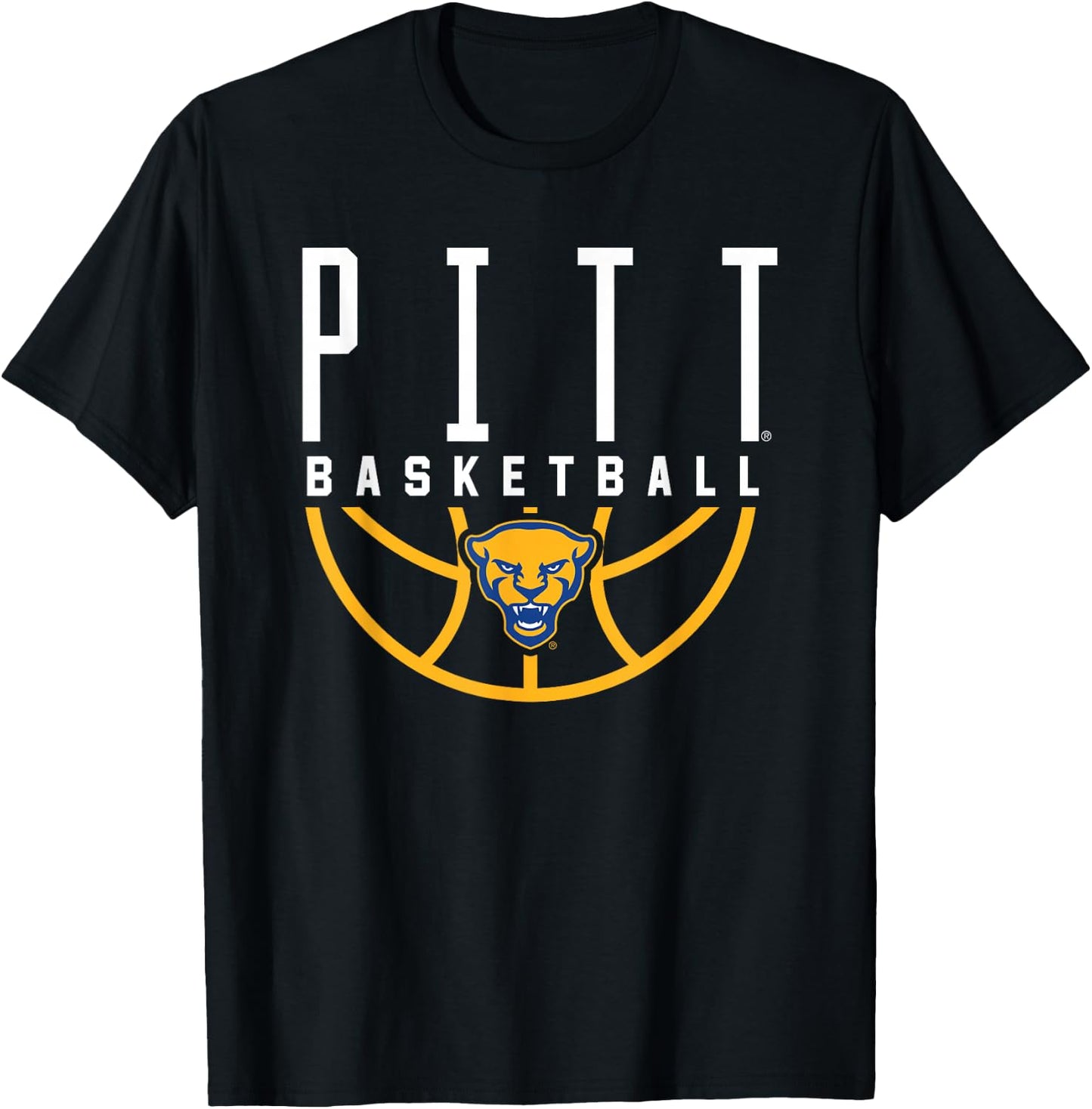 University of Pittsburgh Panthers Basketball T-Shirt - T-Shirt | Black
