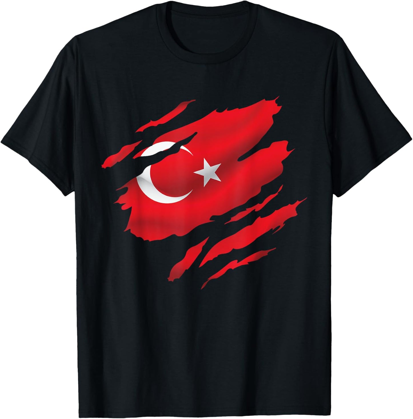 Türkei Flagge Türk Bayragi Herren Türkei Kinder Türkiye T-Shirt - T-Shirt | Black