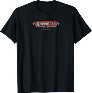 Dungeons & Dragons Retro Ravenloft Raglan Baseball T-Shirt - T-Shirt | Black